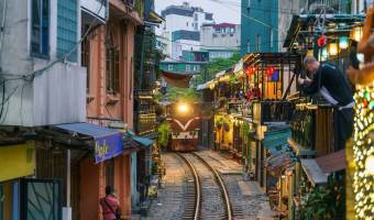 Rue du train à Hanoï: Expérience d'une vie locale